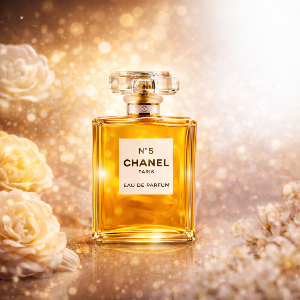 Conjunto de 5 Perfumes – Black Opium, Good Girl, Chanel N°5, Coco Mademoiselle e Prada Paradoxe [100 ml cada um]