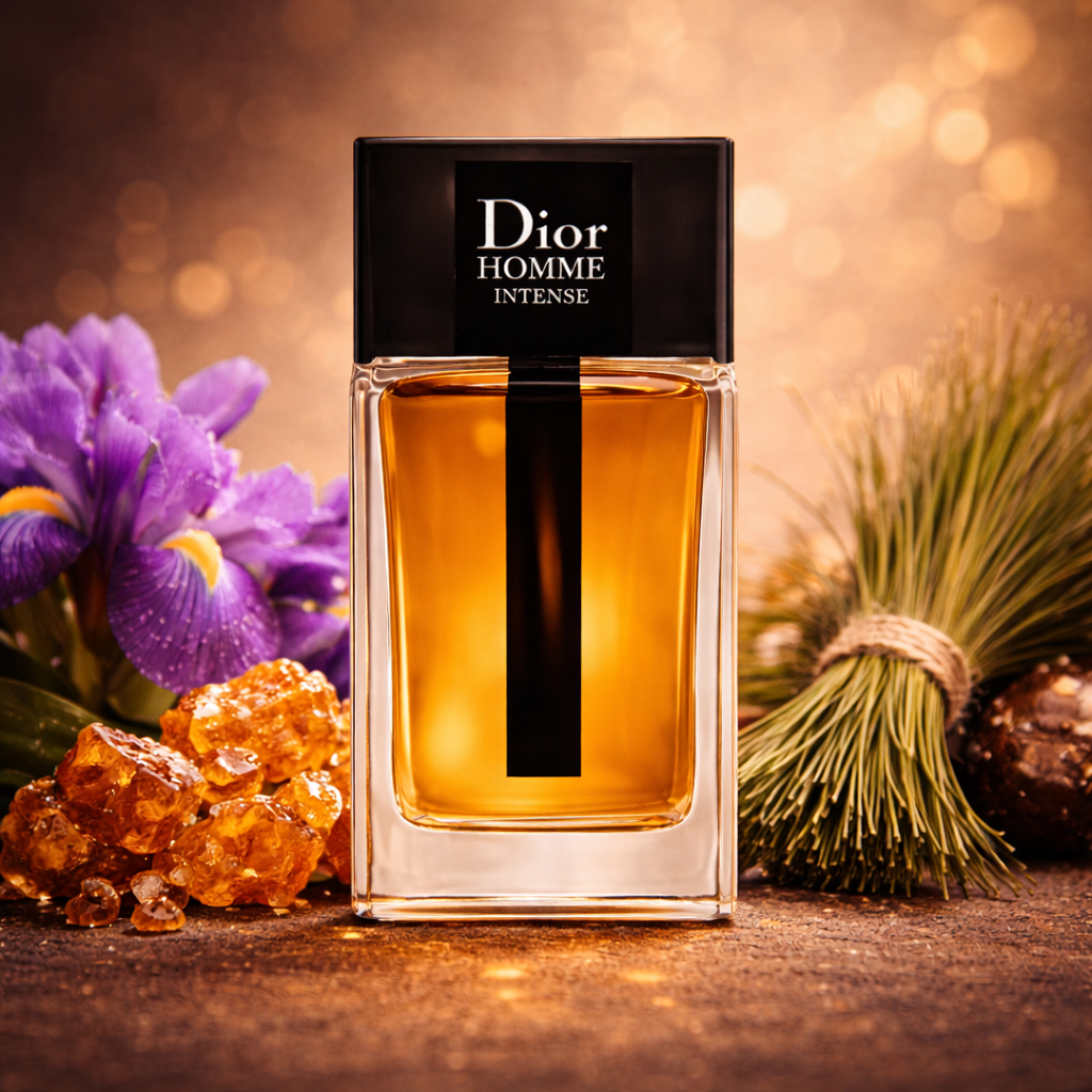 Conjunto de 5 Perfumes – Creed Aventus, Dior Homme Intense, Tom Ford Noir Extrême, Terre d'Hermès e Azzaro Wanted [100 ml cada um]